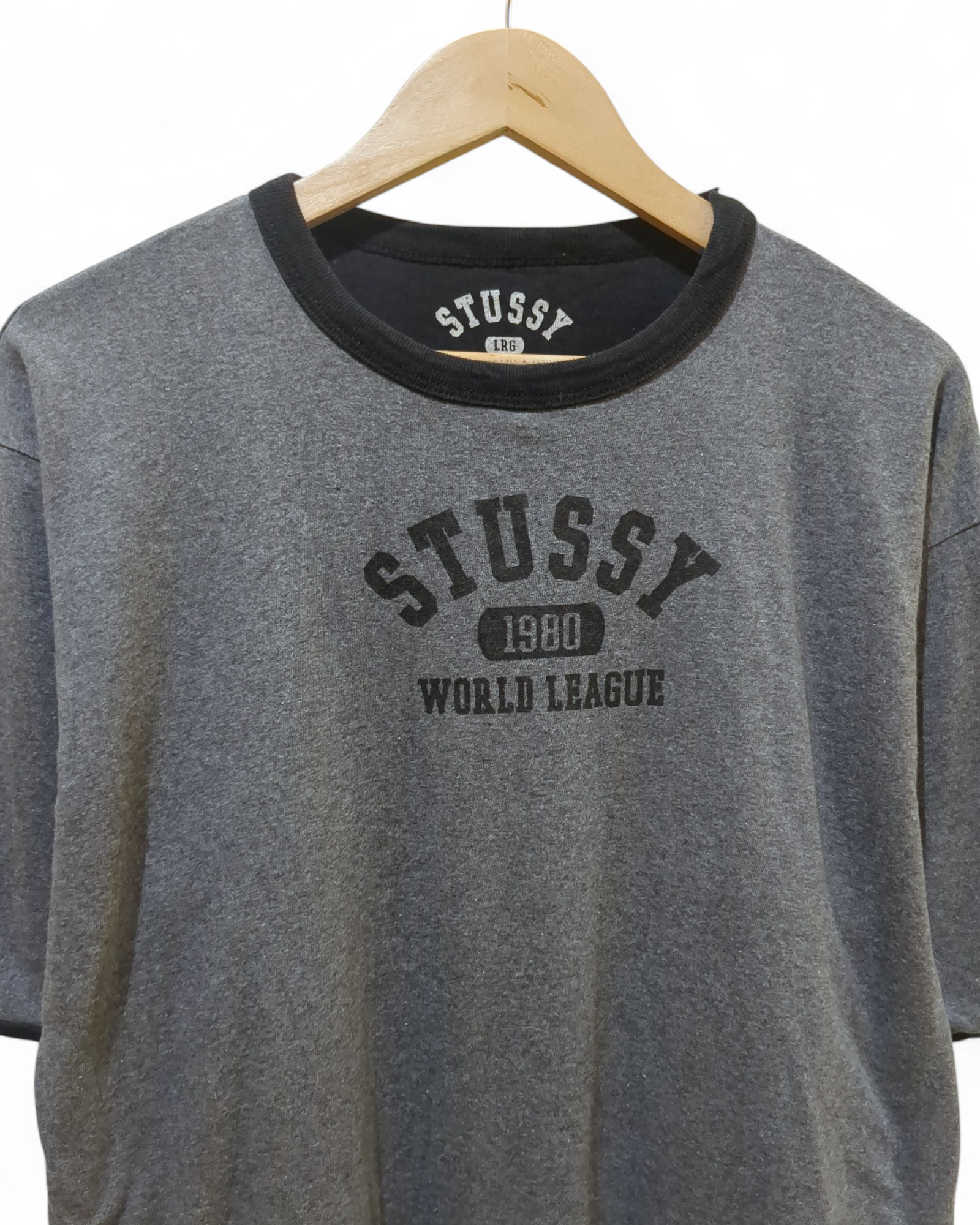 Stussy 90s 1980 World League Reversible Tee - (L)