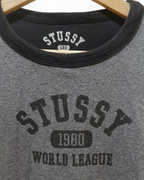 Stussy 90s 1980 World League Reversible Tee - (L)