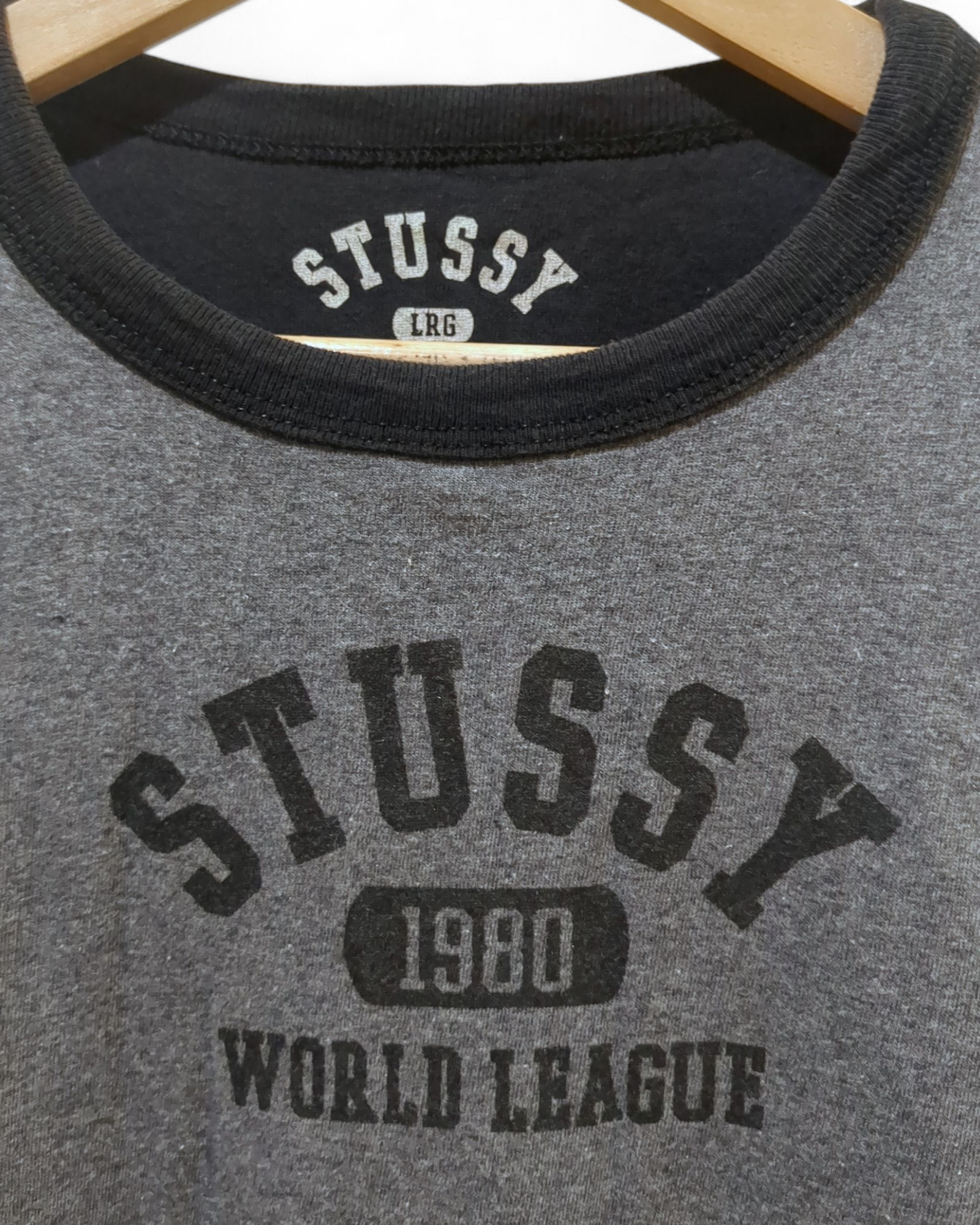 Stussy 90s 1980 World League Reversible Tee - (L)