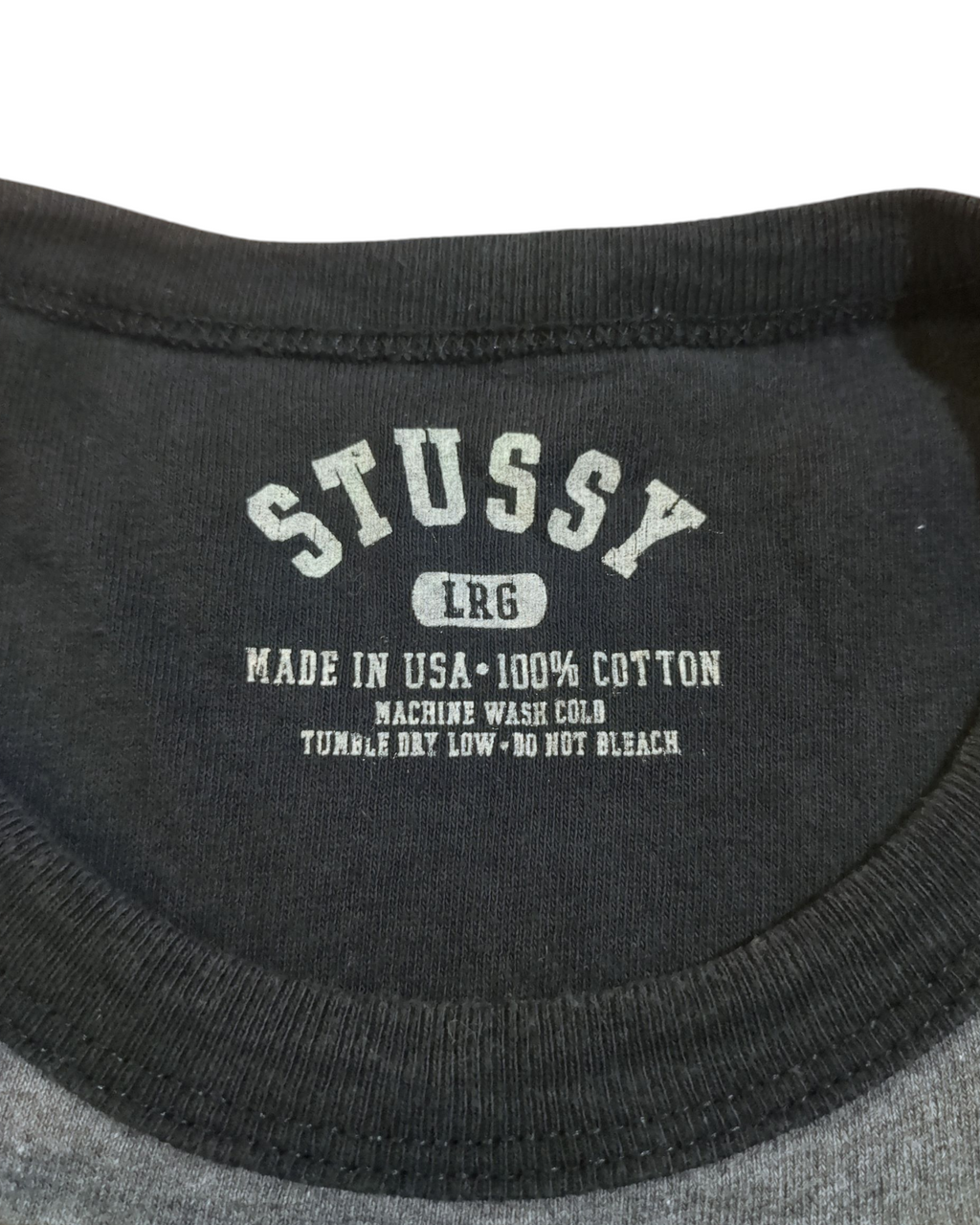 Stussy 90s 1980 World League Reversible Tee - (L)