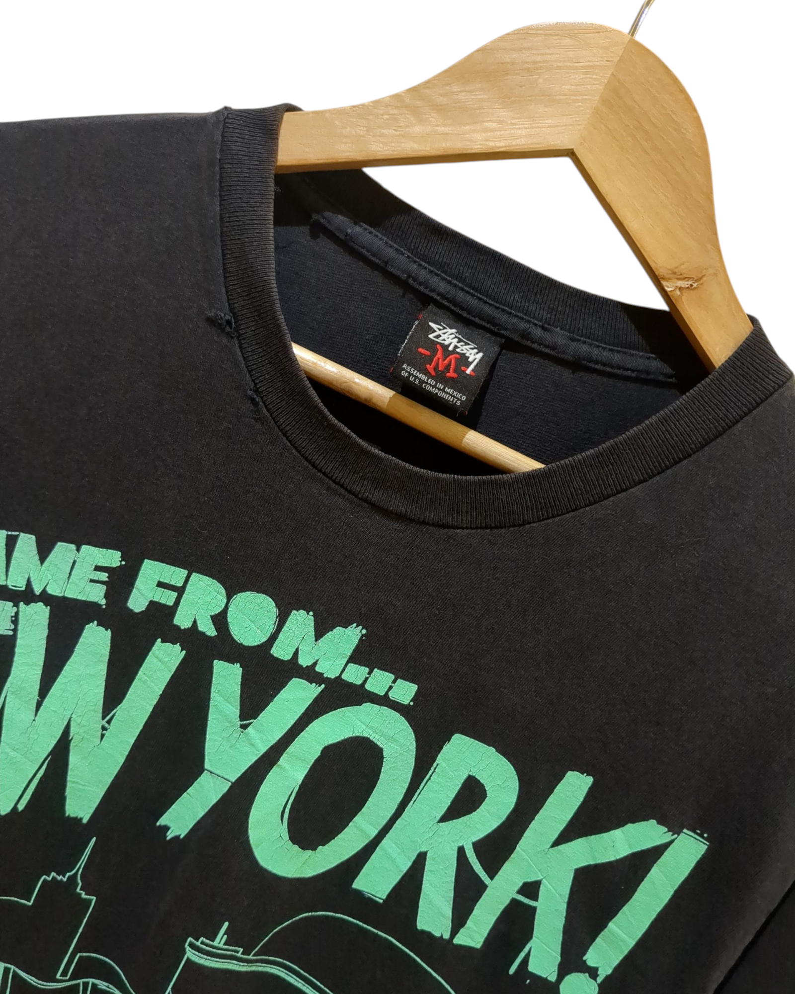 Stussy 00s It Came From New York Tee - (M)