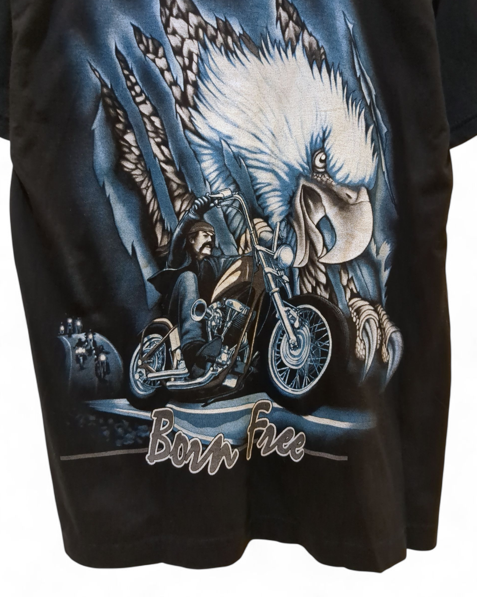 PK Sports 90s Born Free Motorcycle Tee - (M)