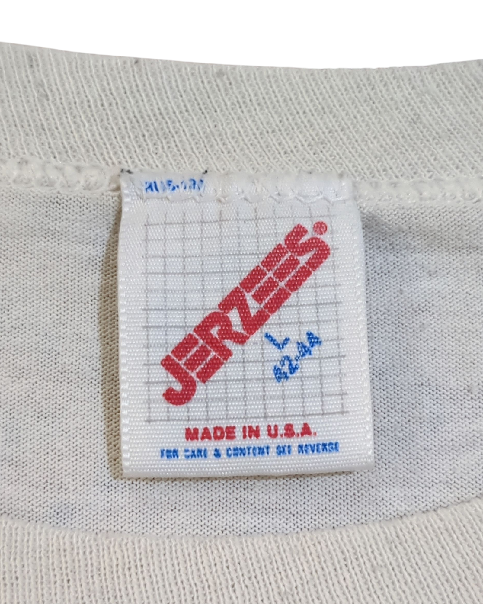 Jerzees 90s 5K Run Single Stitch Tee - (L)