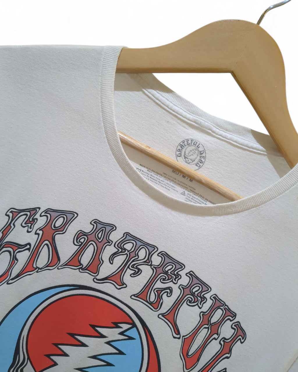 Grateful Dead Steal Your Face Skull Tee - (S)
