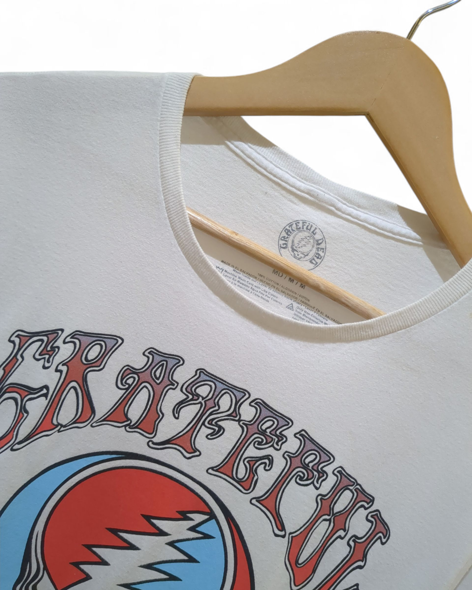 Grateful Dead Steal Your Face Skull Tee - (S)