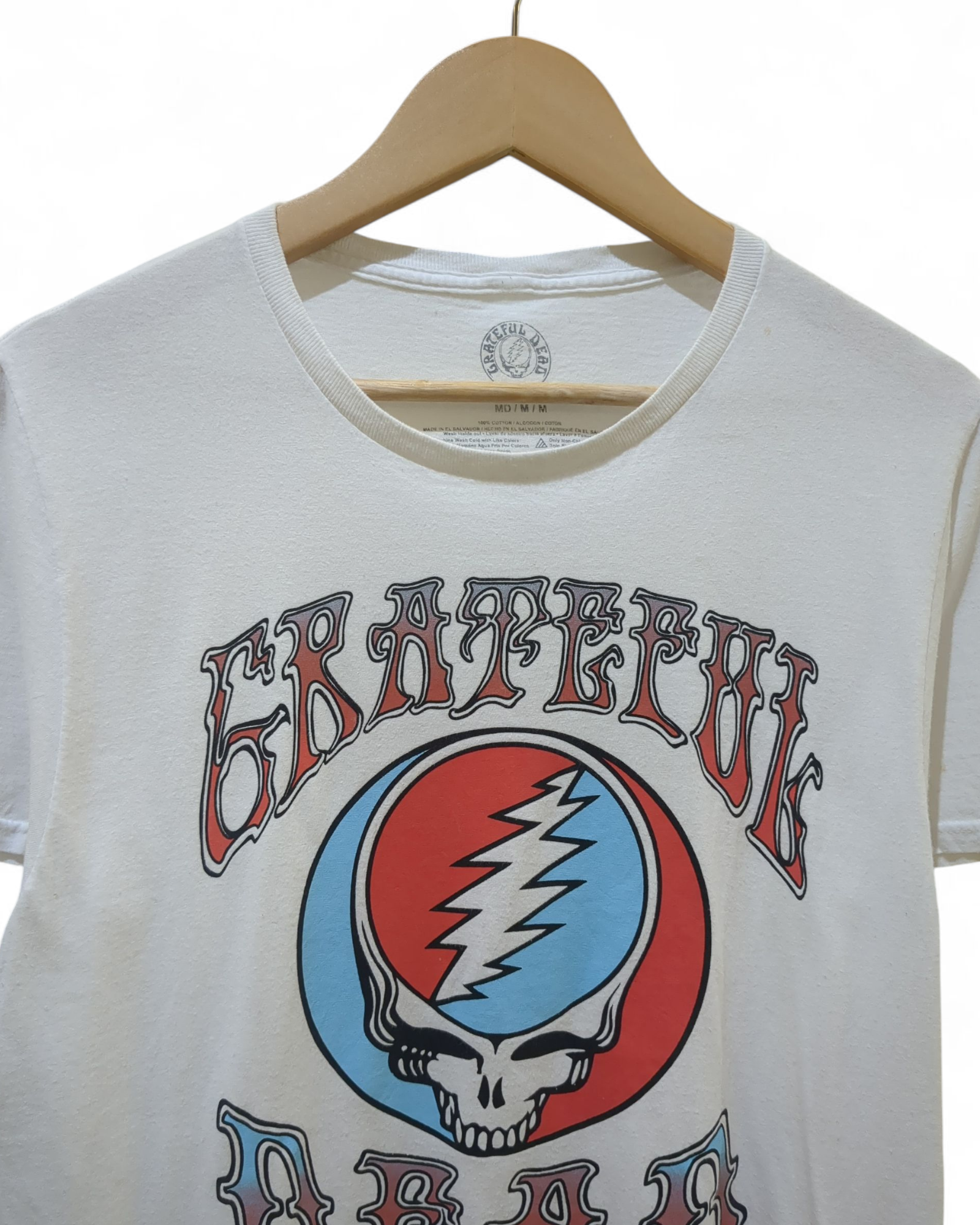 Grateful Dead Steal Your Face Skull Tee - (S)