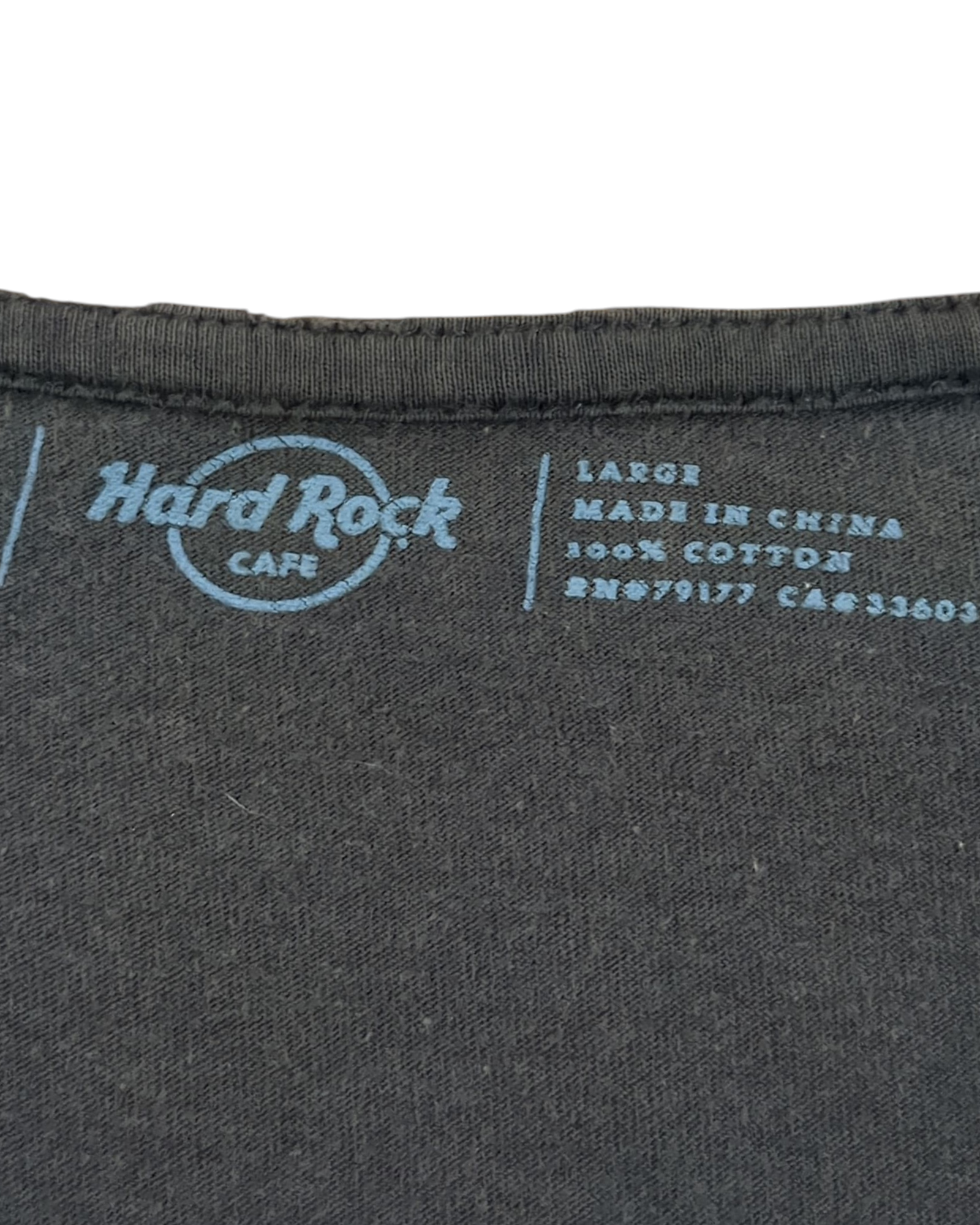 Hard Rock Cafe Thrashed Hollywood Guitar Tee - (XL)
