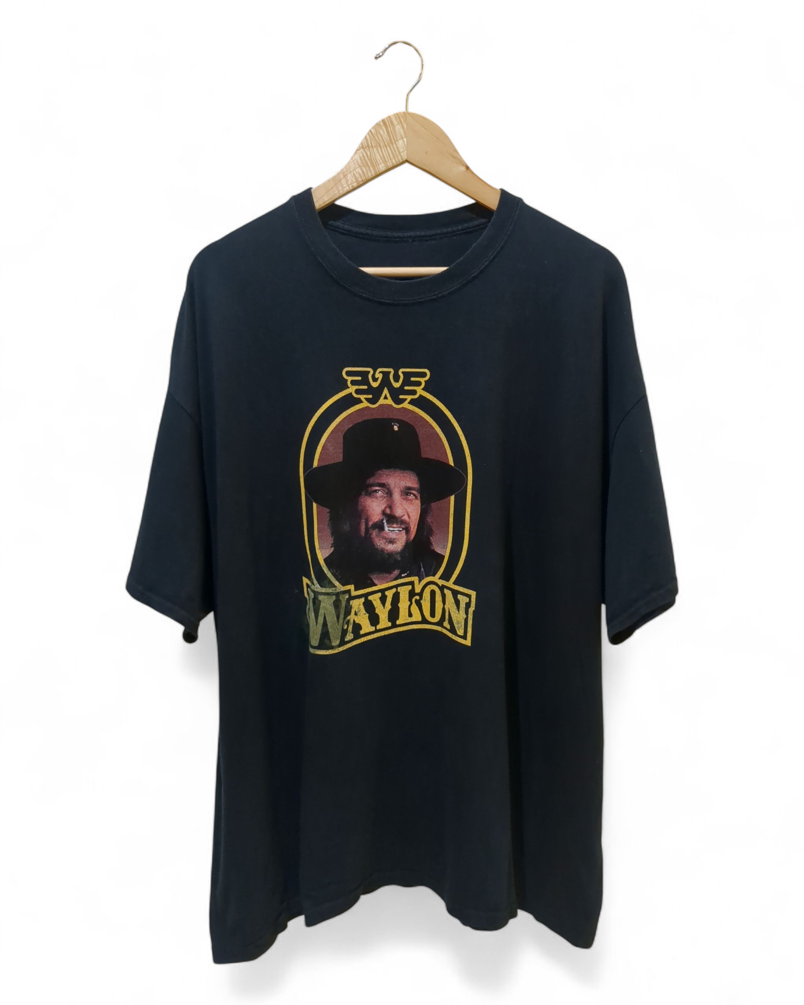 Vintage 90s Waylon Jennings Tee - (XL)