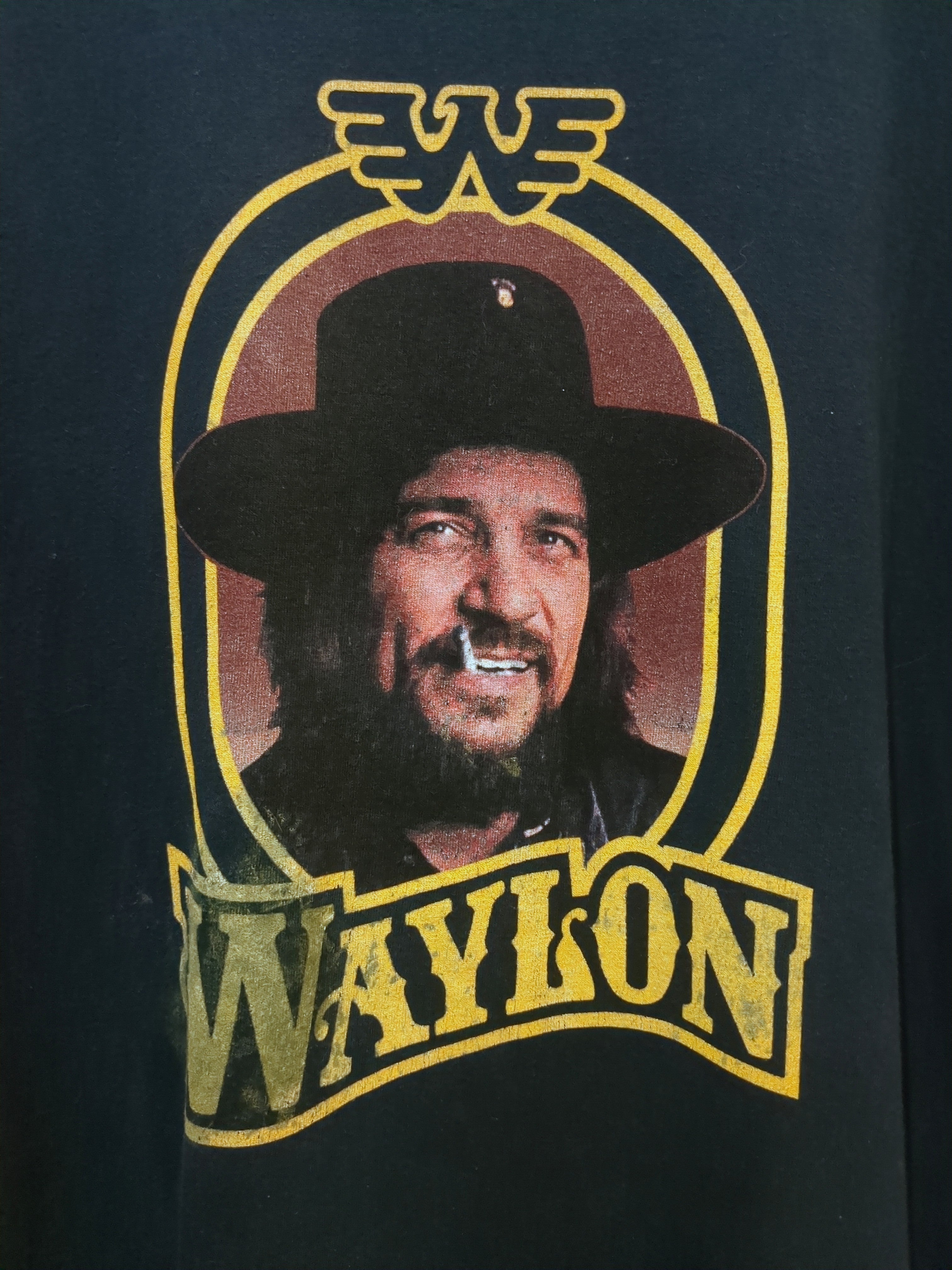 Vintage 90s Waylon Jennings Tee - (XL)