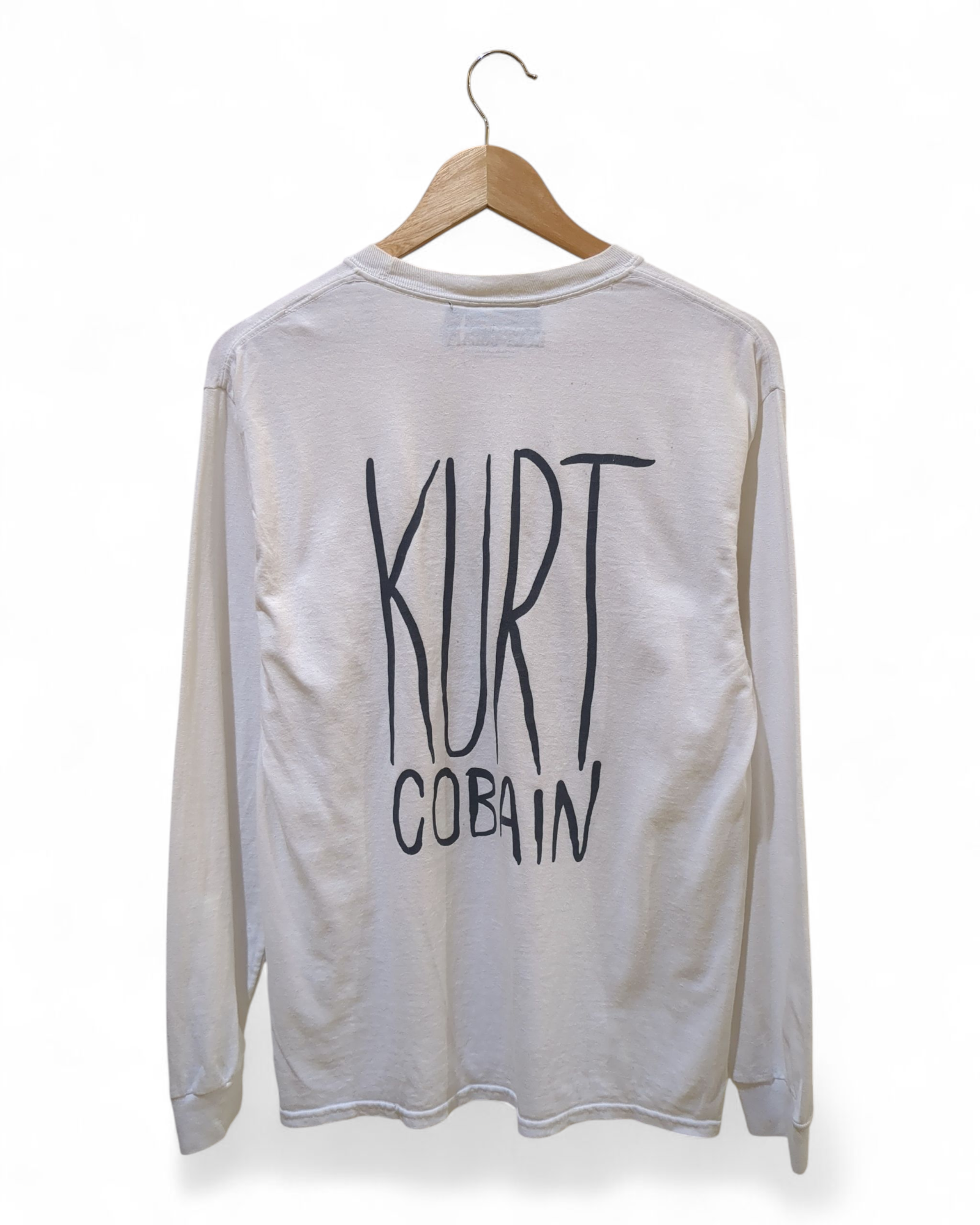 Topshop 2017 Kurt Cobain Long Sleeve Tee - (M)