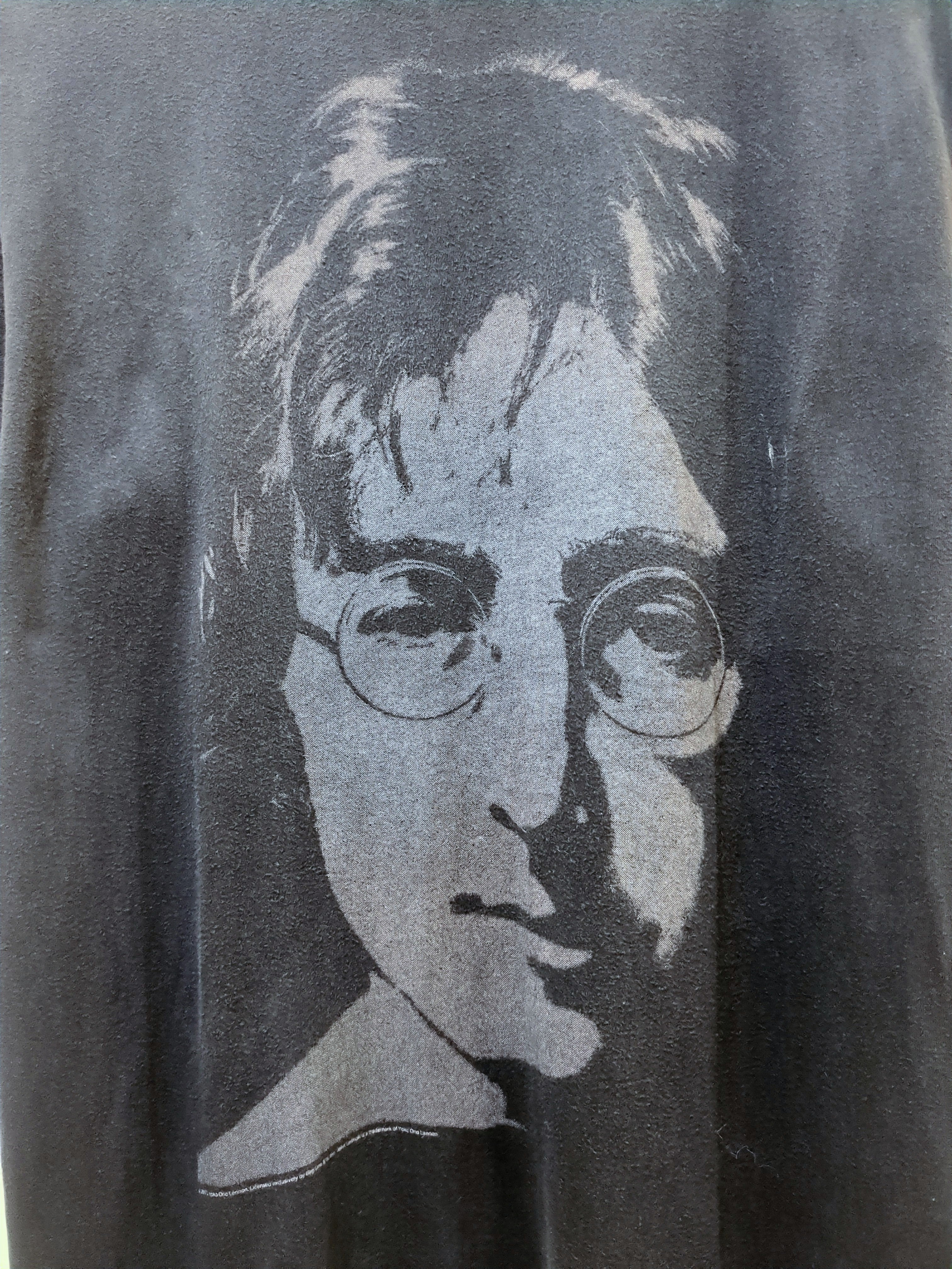 George. 2010 John Lennon All Over Print Tee - (L)