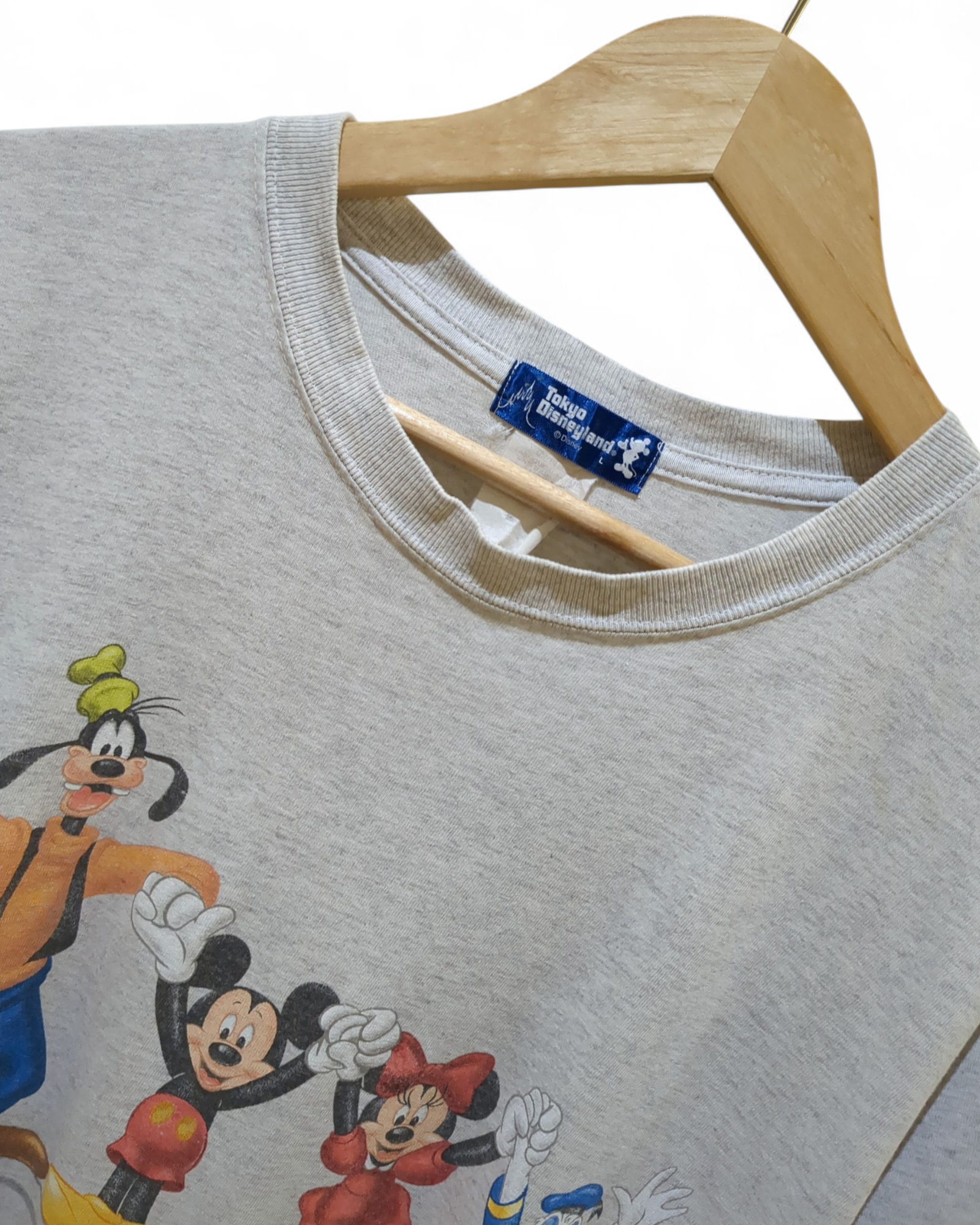 Disneyland Tokyo 90s Mickey & Friends Tee - (L)