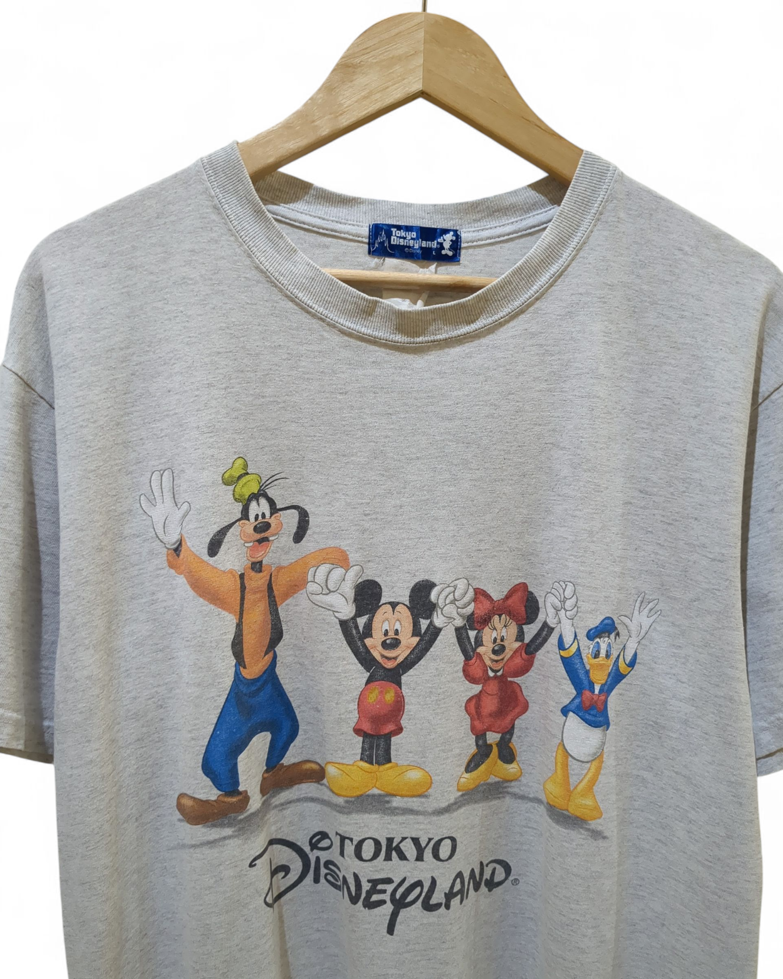 Disneyland Tokyo 90s Mickey & Friends Tee - (L)