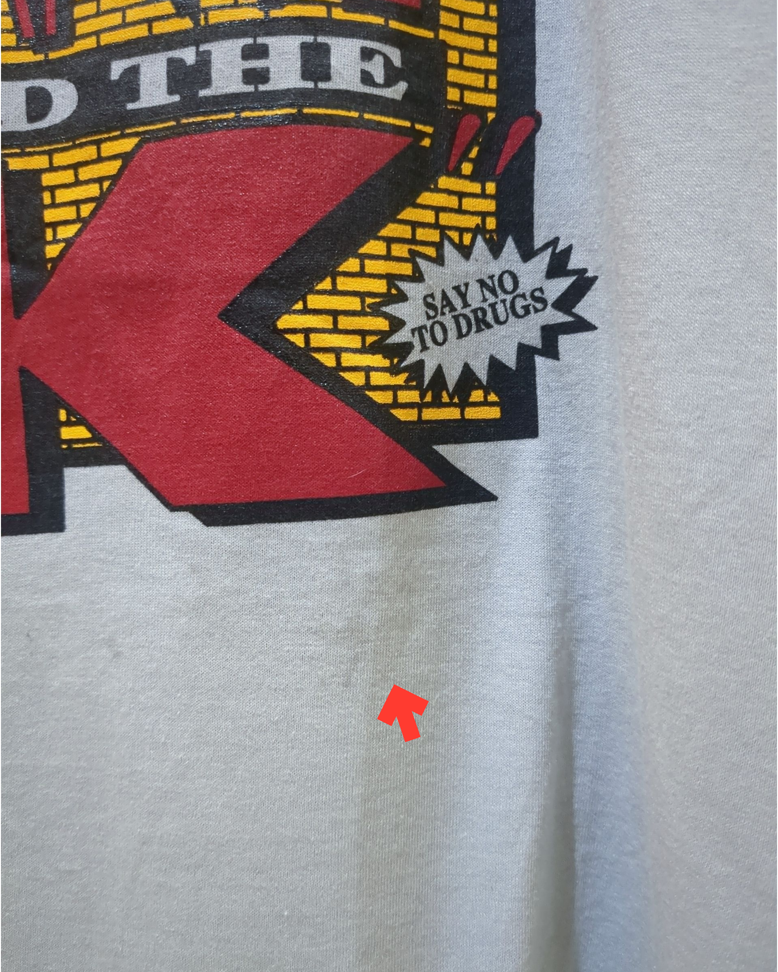Screen Stars 1989 Dante and the K Single Stitch Tee - (L)