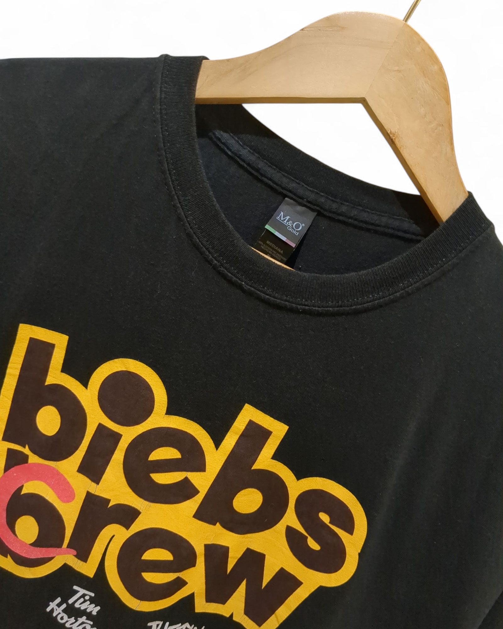 M&O Gold Justin Bieber x Tim Hortons Biebs Crew Tee - (M)