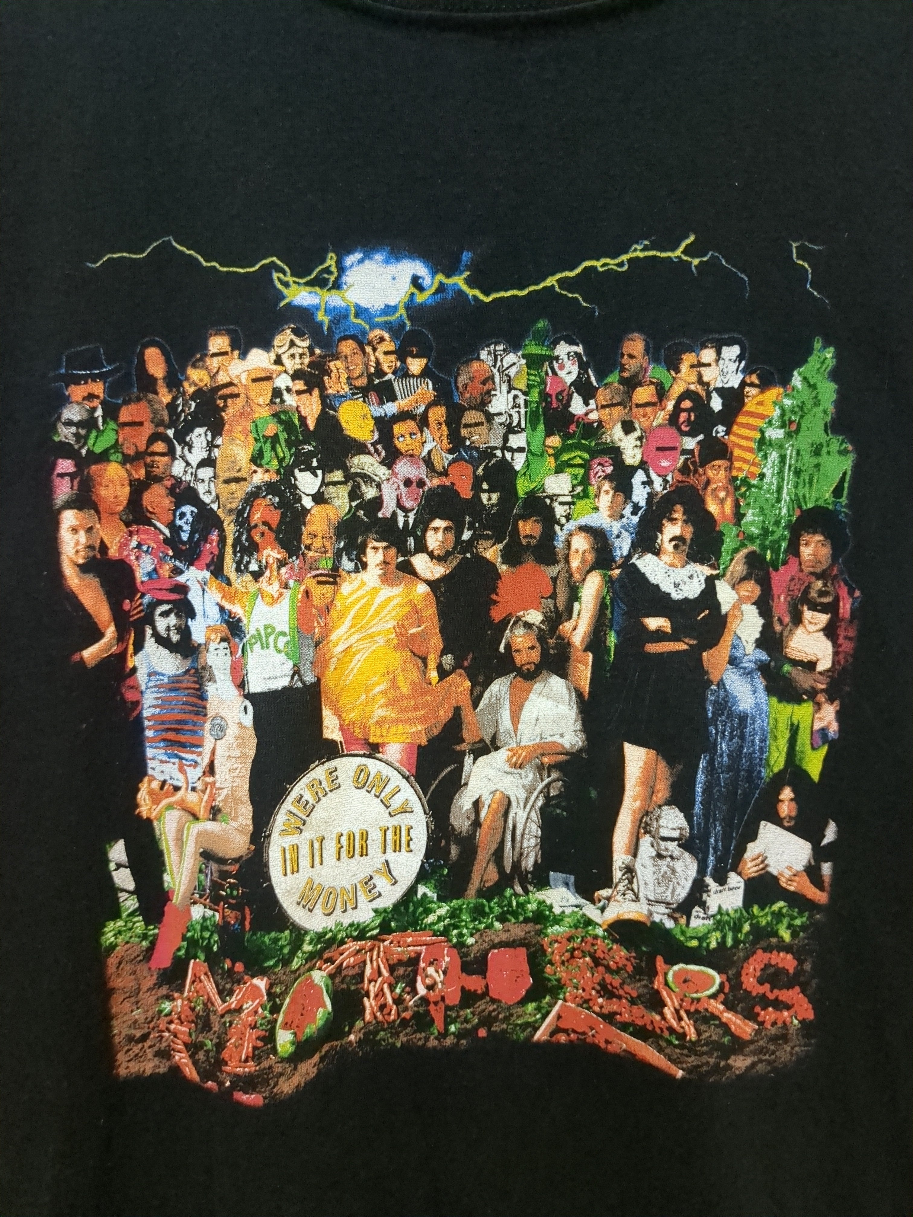 Anvil 00s Frank Zappa Were Only In It For The Money Tee - (M)