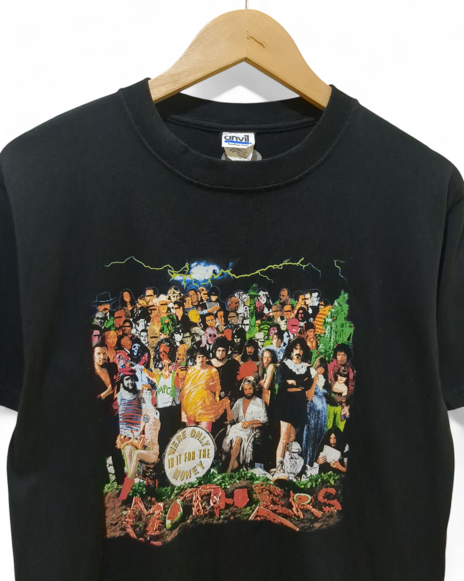 Anvil 00s Frank Zappa Were Only In It For The Money Tee - (M)