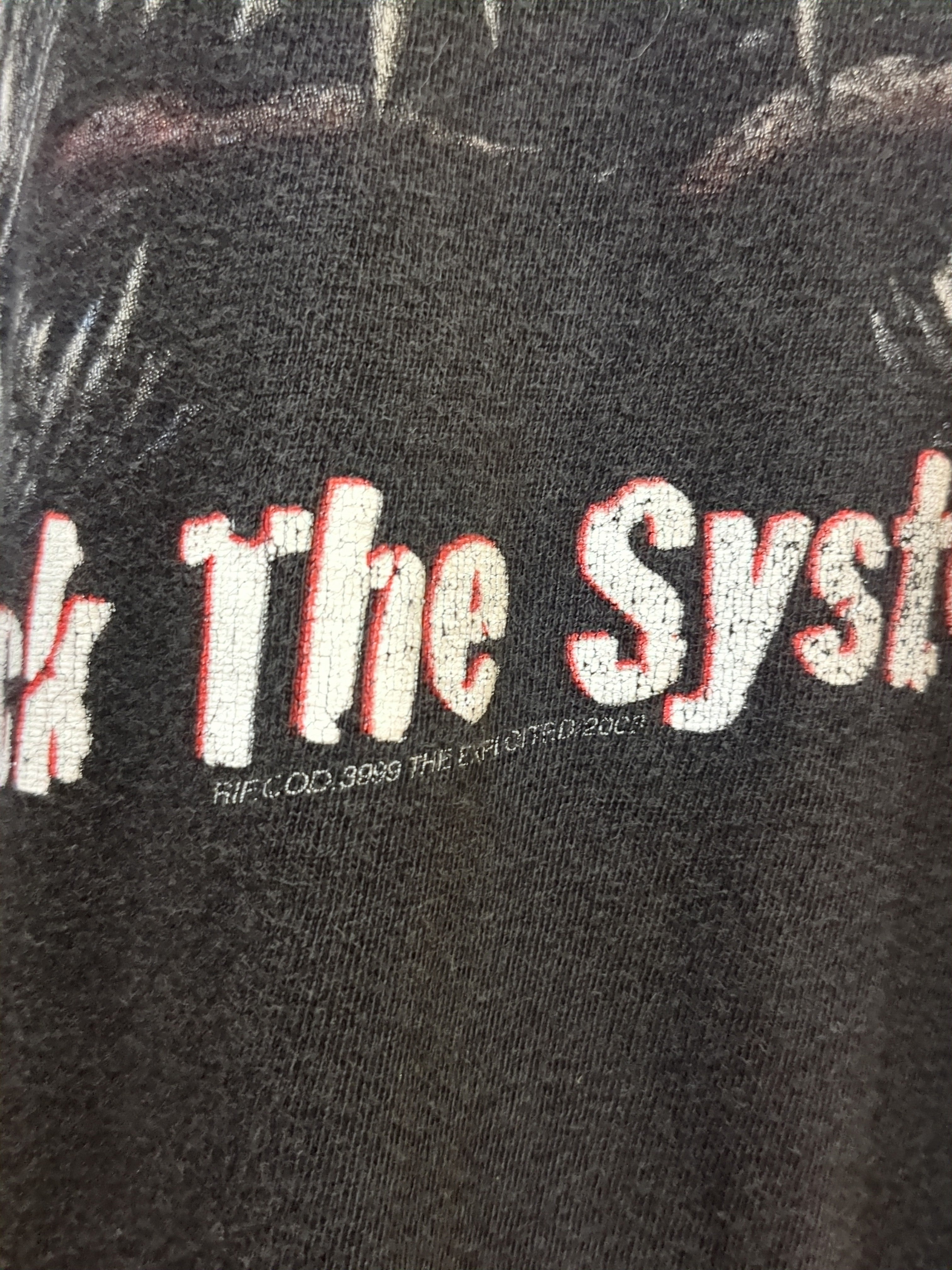 Vintage 2003 The Exploited Fuck The System Tee - (M)