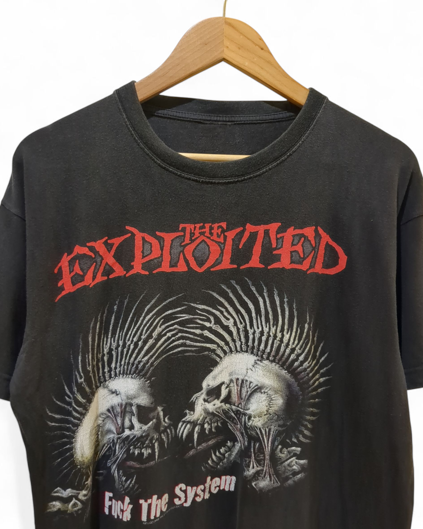 Vintage 2003 The Exploited Fuck The System Tee - (M)