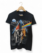Liquid Blue Pink Floyd Bright Side Of The Moon Tee - (S)