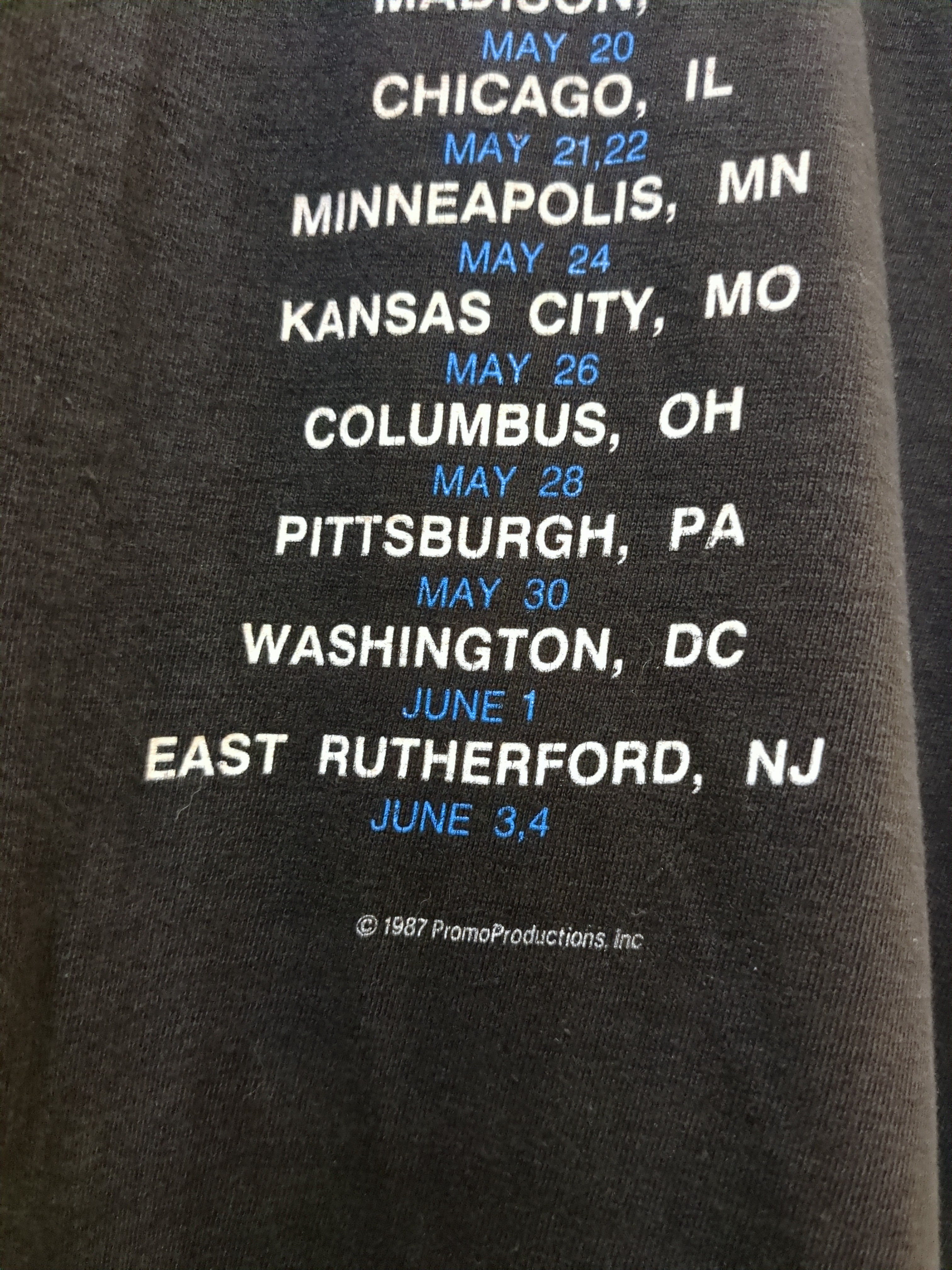 Vintage 1987 Pink Floyd USA Tour Tee - (M)