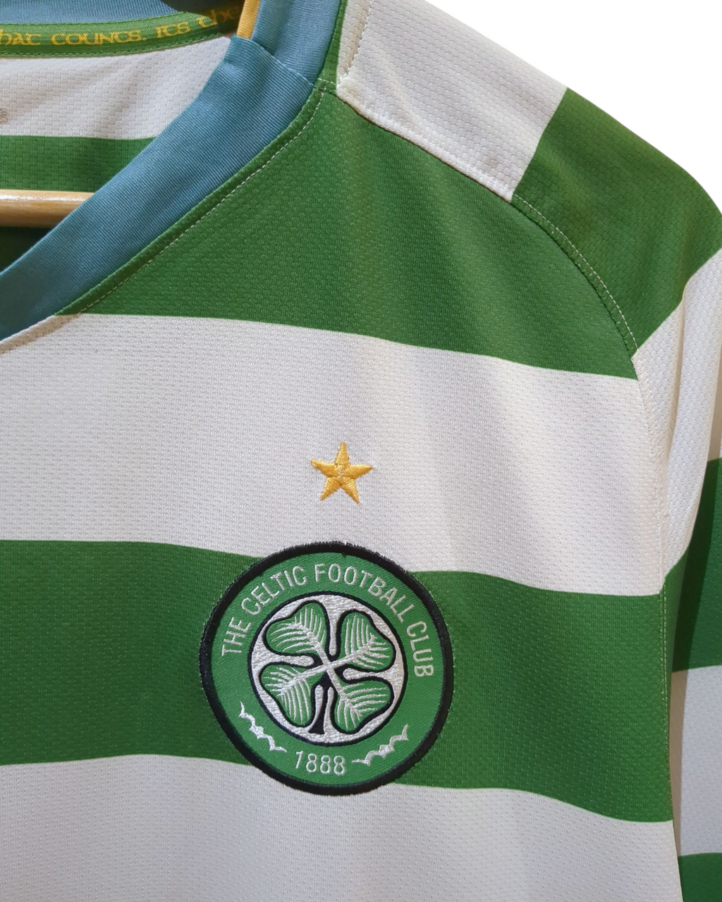 2008-09 Nike Celtic Home Shirt - (XL)