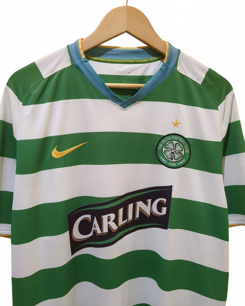 2008-09 Nike Celtic Home Shirt - (XL)