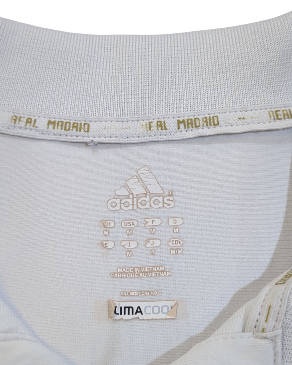 2011-12 Adidas Real Madrid Home Shirt - (M)