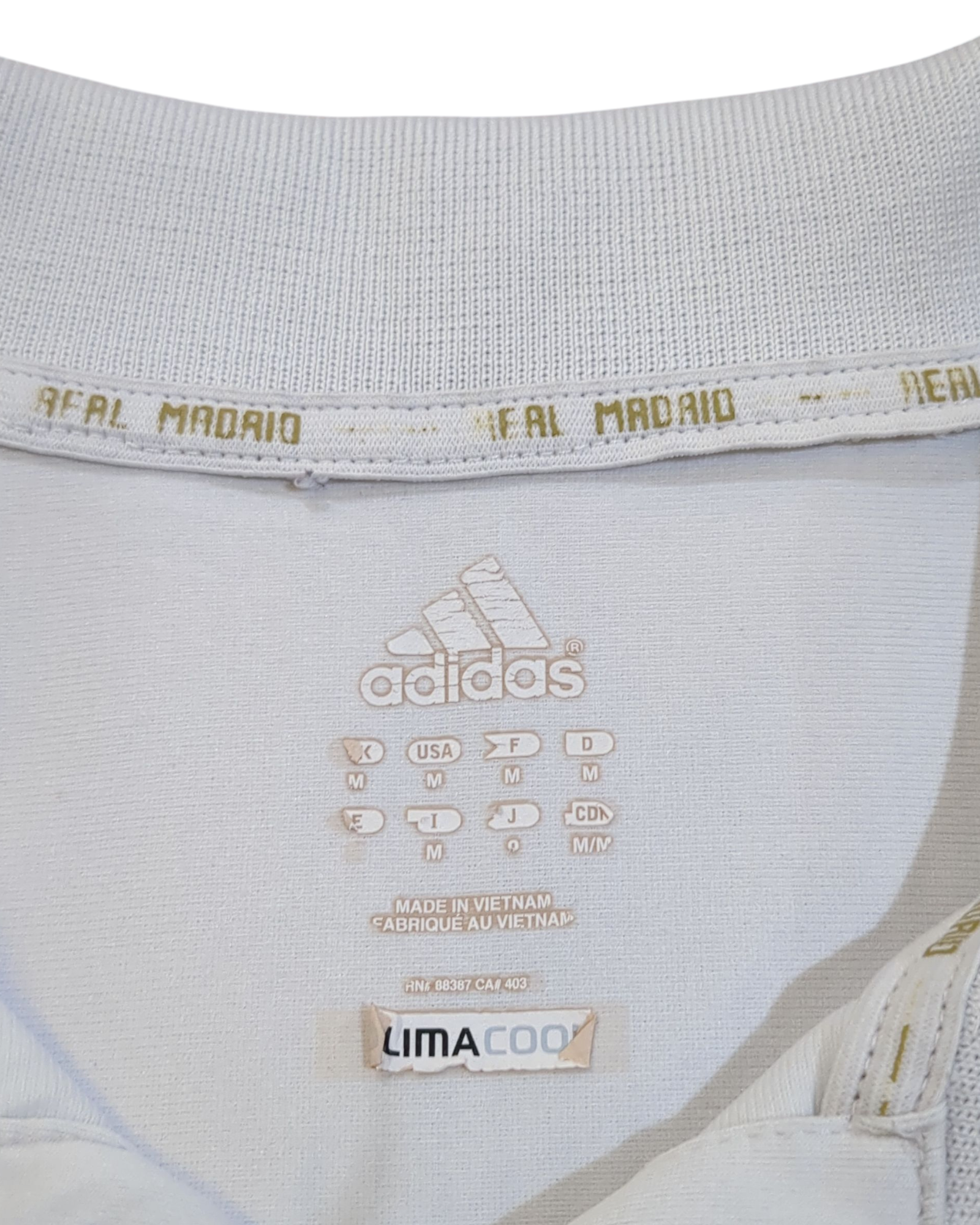 2011-12 Adidas Real Madrid Home Shirt - (M)