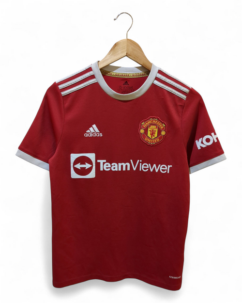 2021-22 Adidas Manchester United Home Shirt #7 Ronaldo - (S)