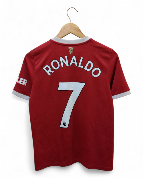 2021-22 Adidas Manchester United Home Shirt #7 Ronaldo - (S)