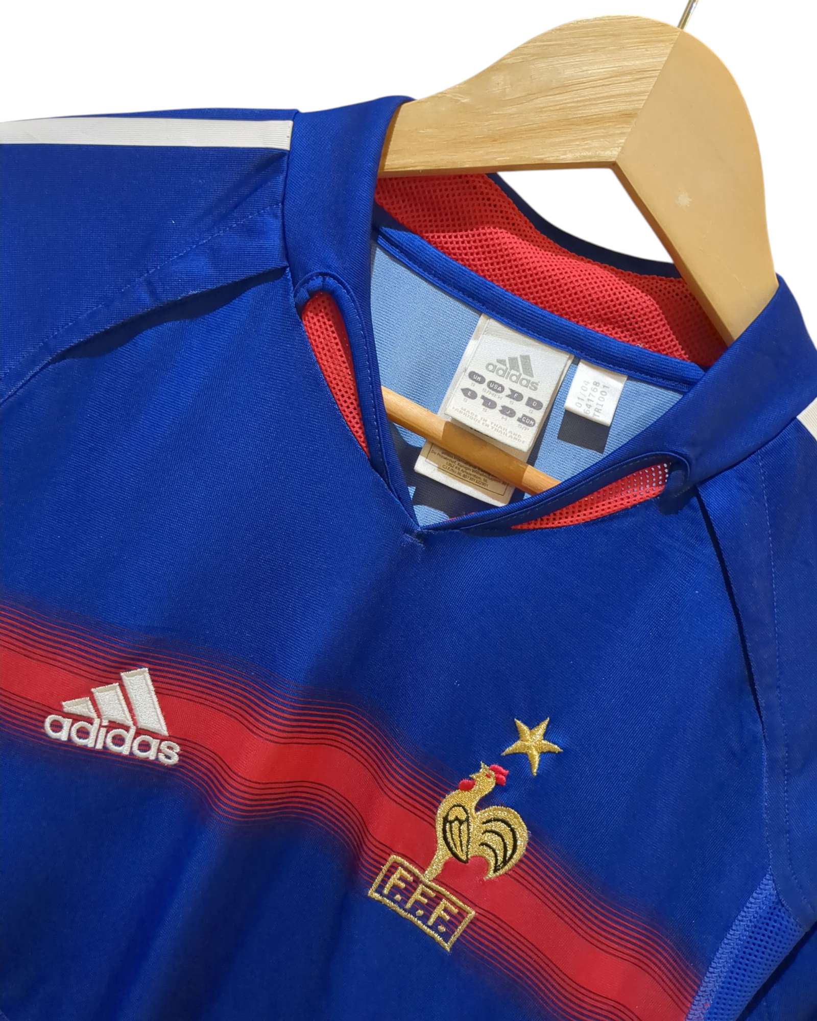 2004-06 Adidas France Home Shirt - (M)