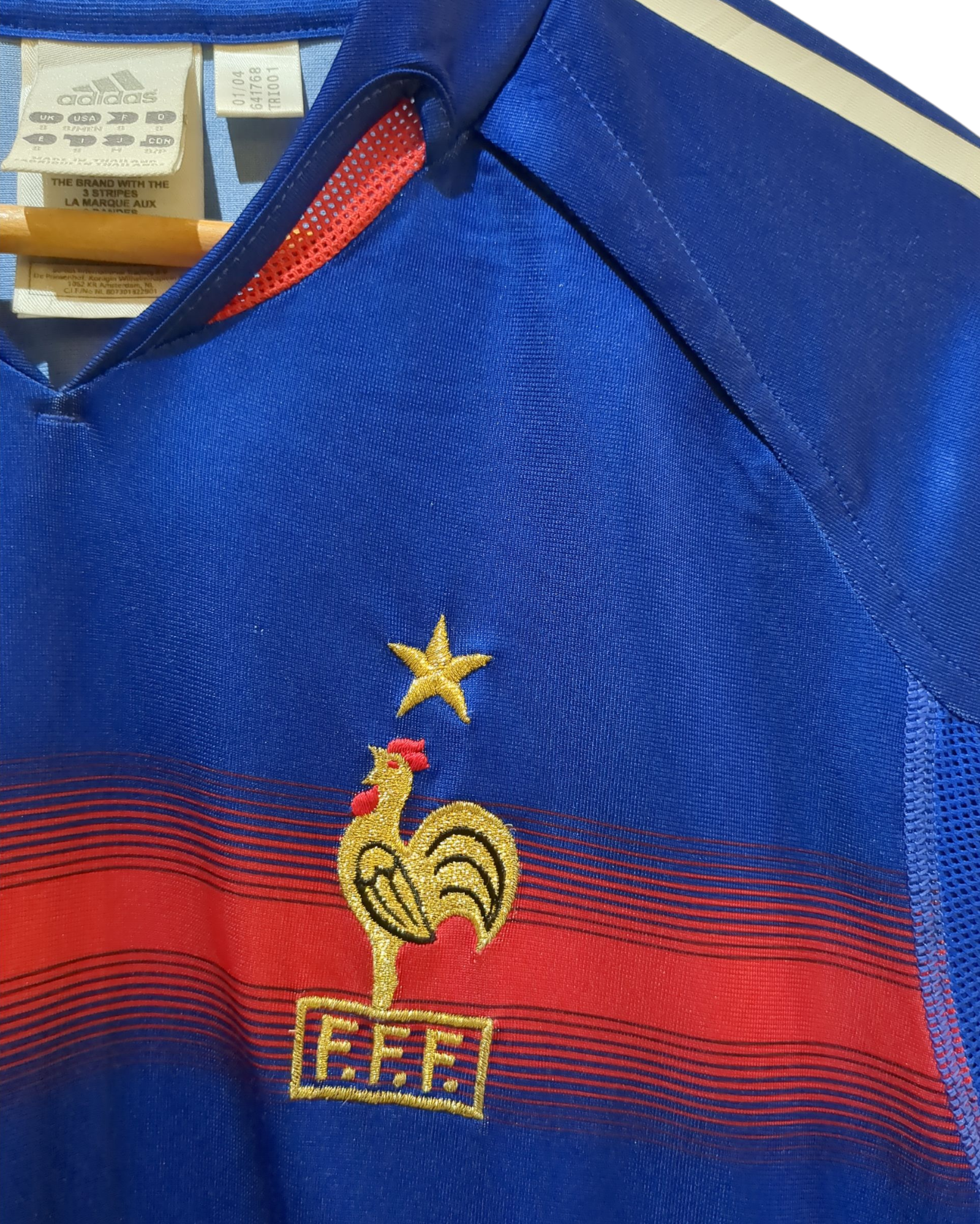 2004-06 Adidas France Home Shirt - (M)