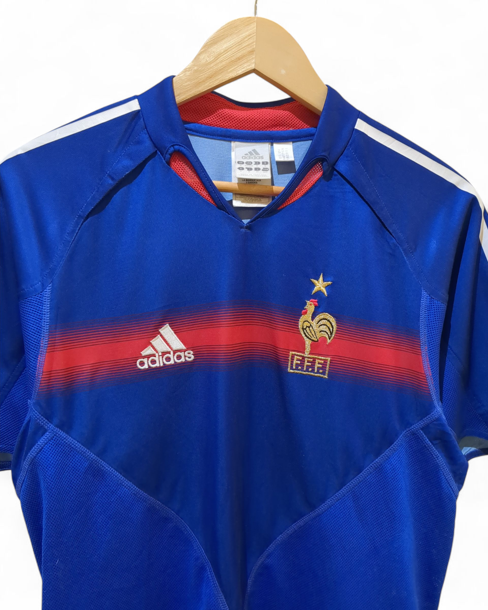 2004-06 Adidas France Home Shirt - (M)