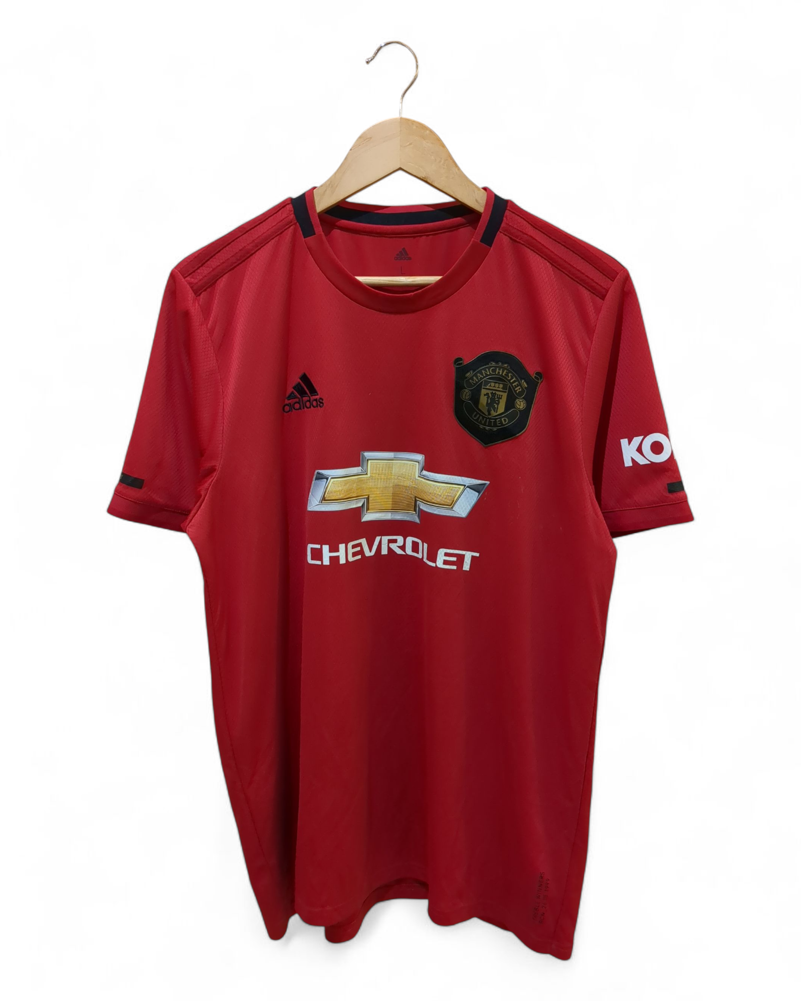 2019-20 Adidas Manchester United Home Shirt #6 Pogba - (L)