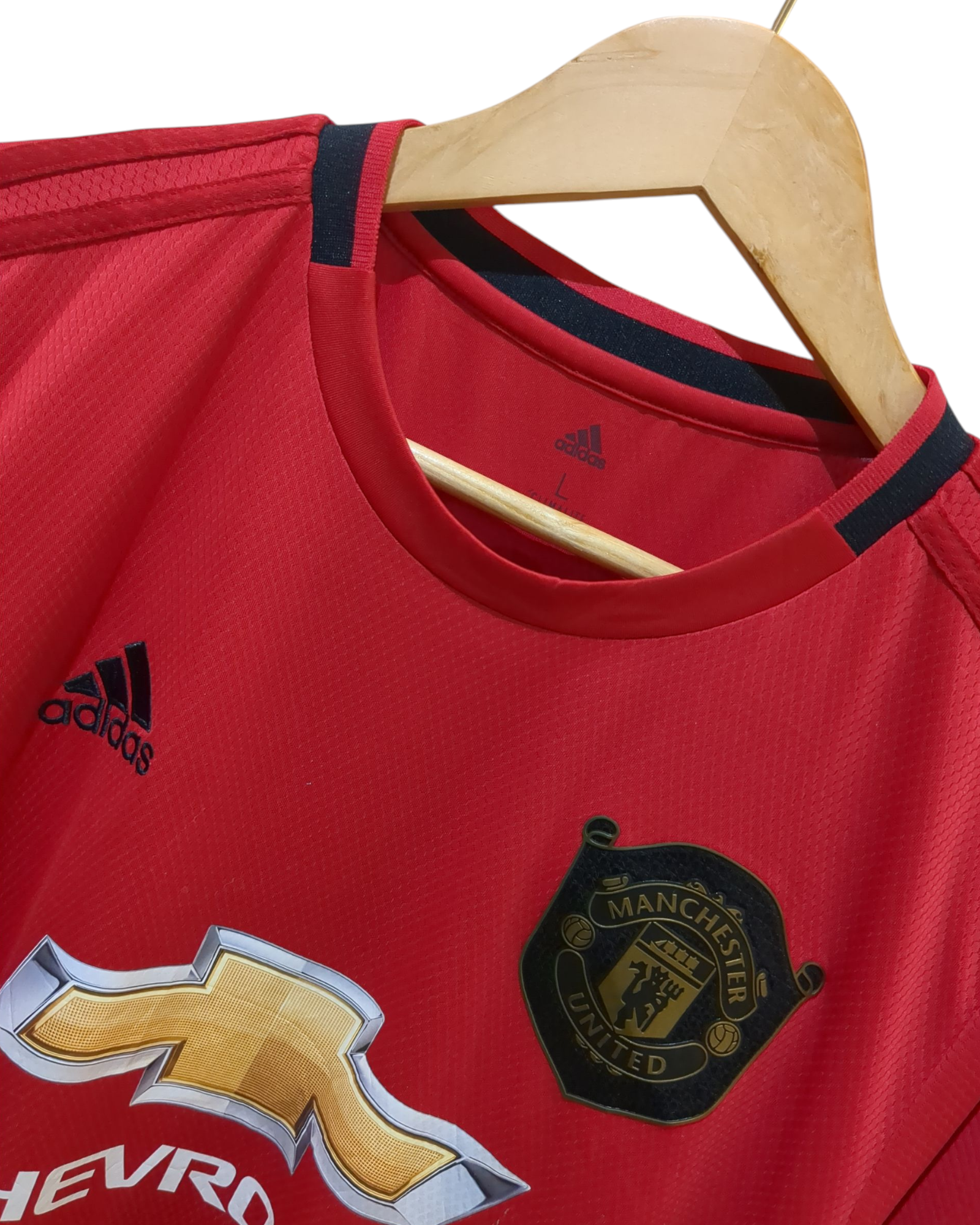 2019-20 Adidas Manchester United Home Shirt #6 Pogba - (L)