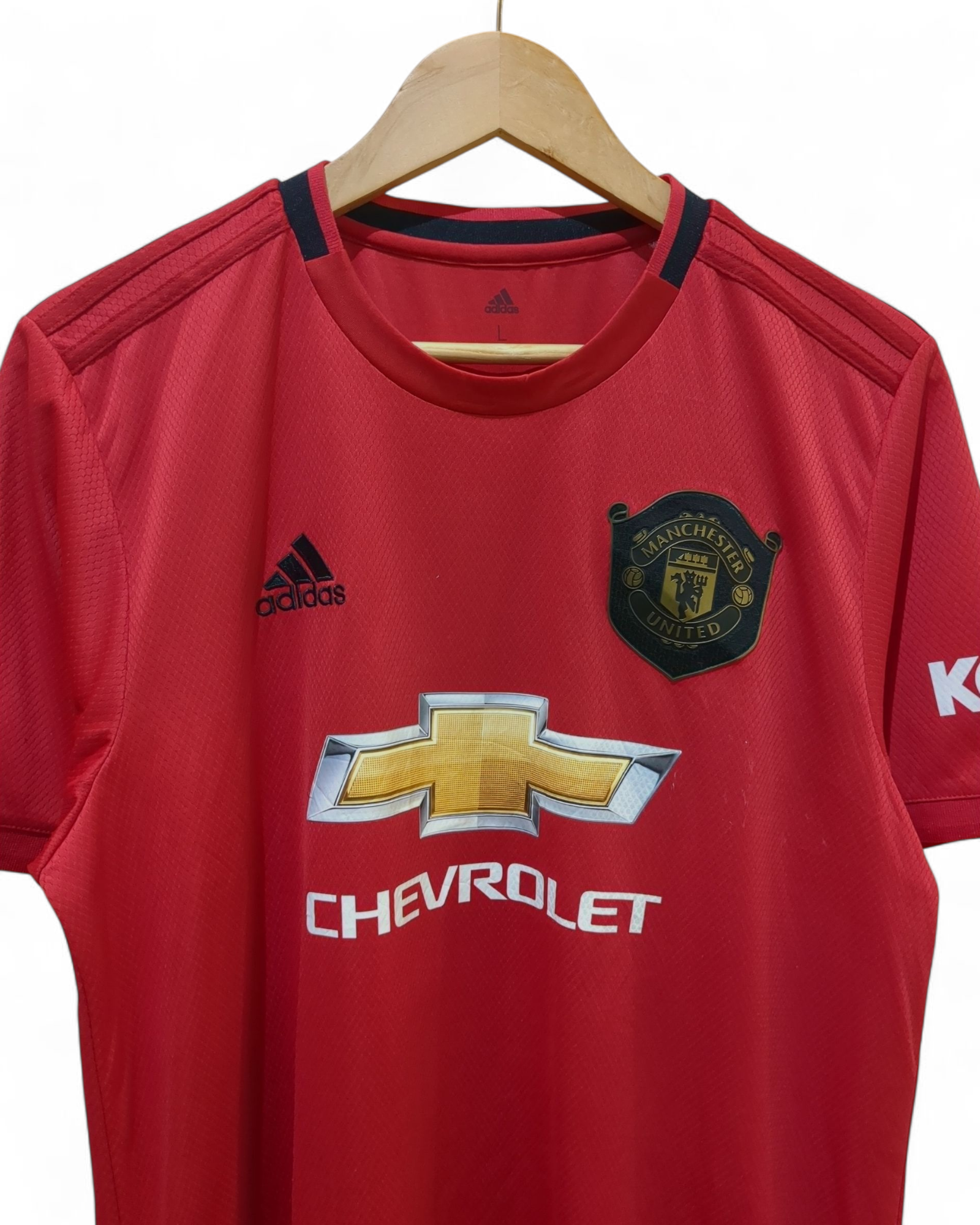 2019-20 Adidas Manchester United Home Shirt #6 Pogba - (L)