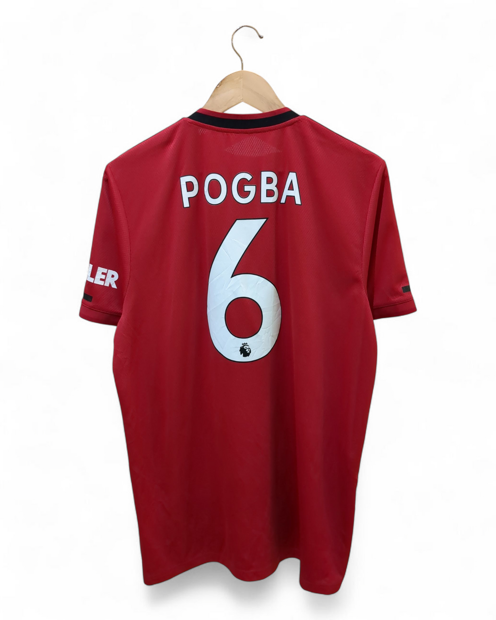 2019-20 Adidas Manchester United Home Shirt #6 Pogba - (L)
