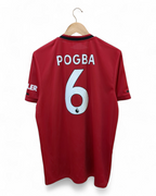 2019-20 Adidas Manchester United Home Shirt #6 Pogba - (L)