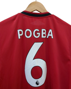 2019-20 Adidas Manchester United Home Shirt #6 Pogba - (L)