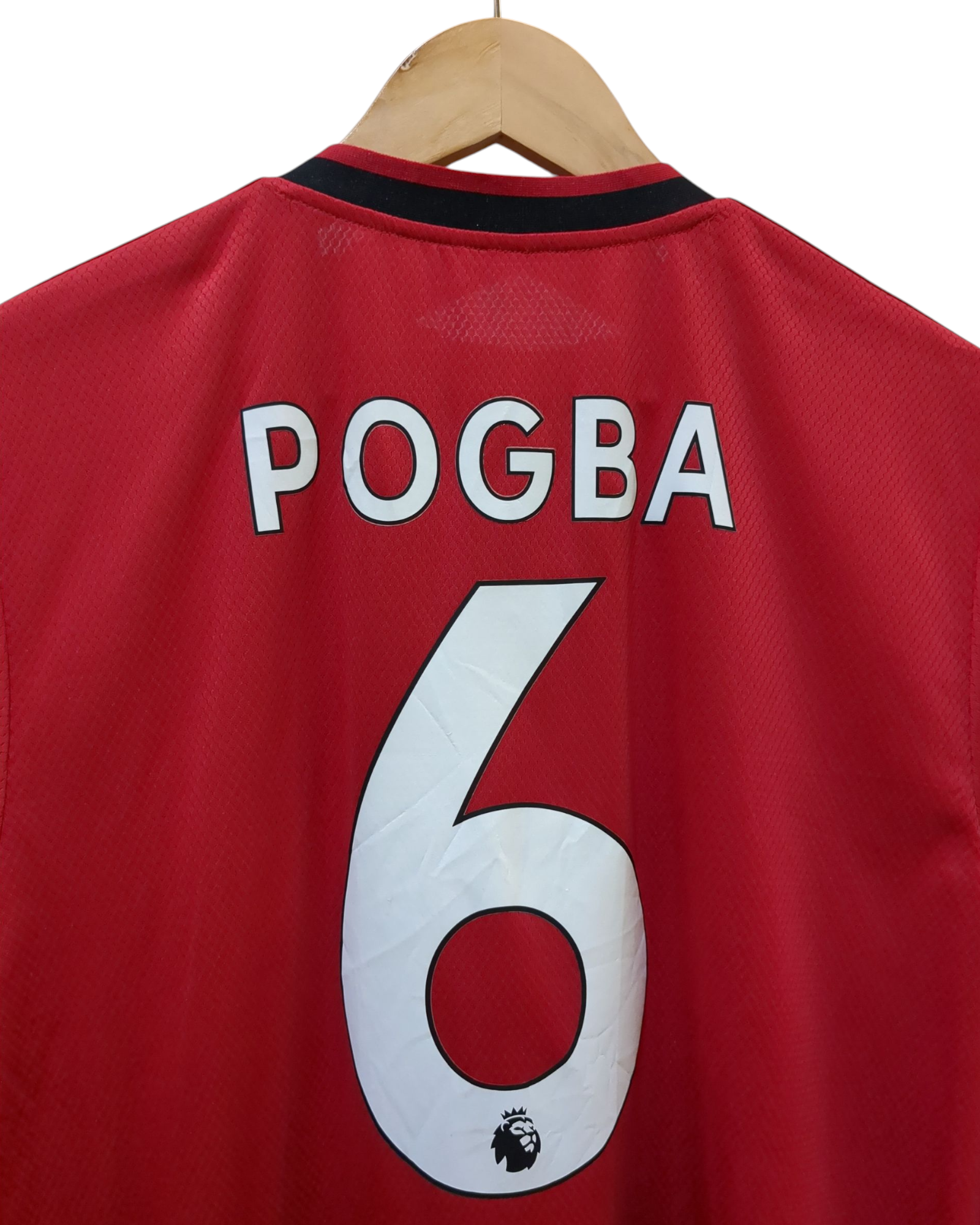 2019-20 Adidas Manchester United Home Shirt #6 Pogba - (L)