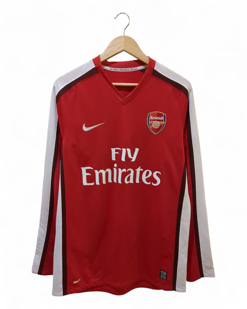 2008-10 Nike Arsenal Home L/S Shirt - (L)