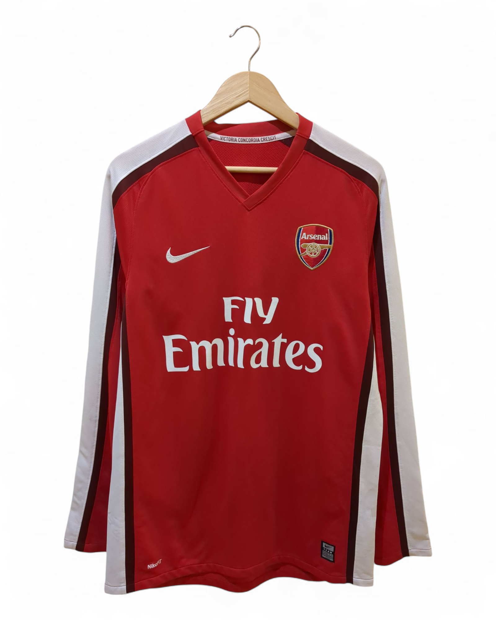 2008-10 Nike Arsenal Home L/S Shirt - (L)