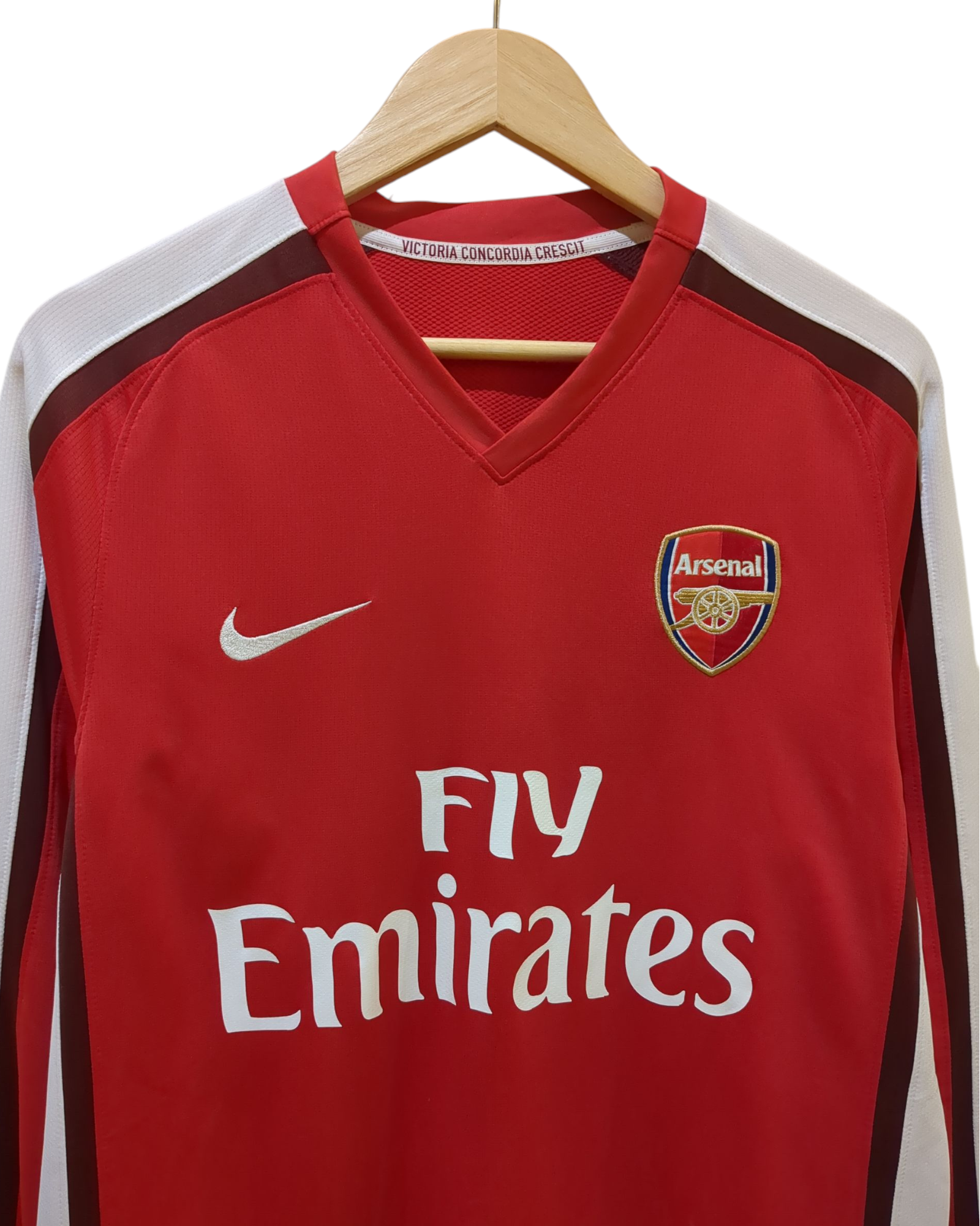 2008-10 Nike Arsenal Home L/S Shirt - (L)