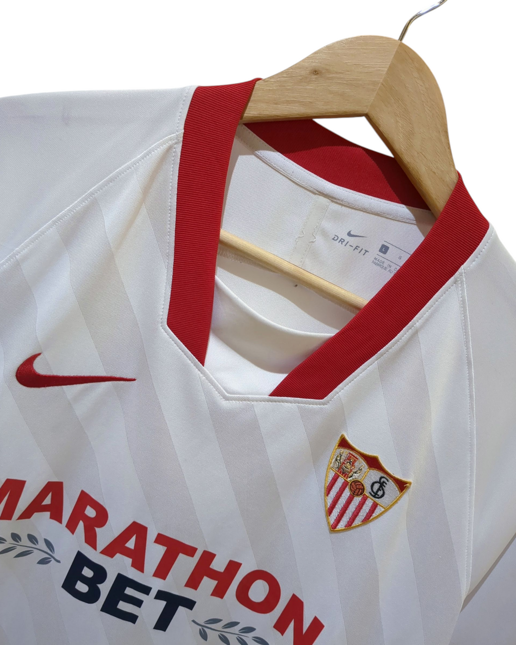 2020-21 Nike Sevilla Home Shirt #1 - (L)
