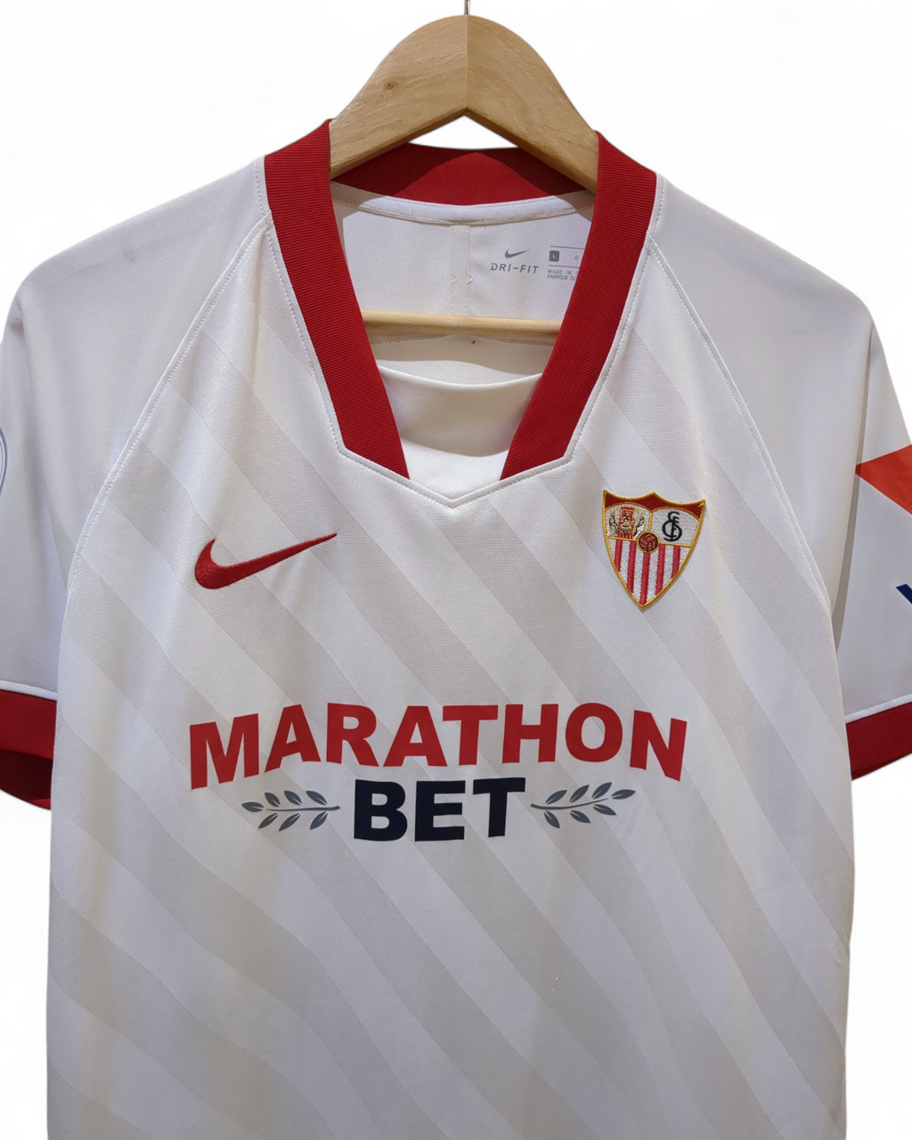 2020-21 Nike Sevilla Home Shirt #1 - (L)