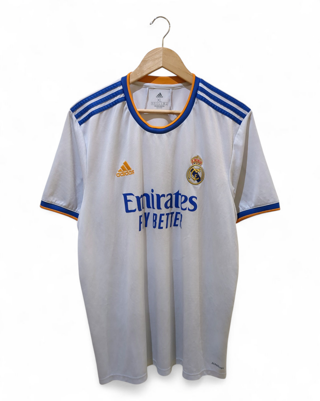 2021-22 Adidas Real Madrid Home Shirt - (XL)