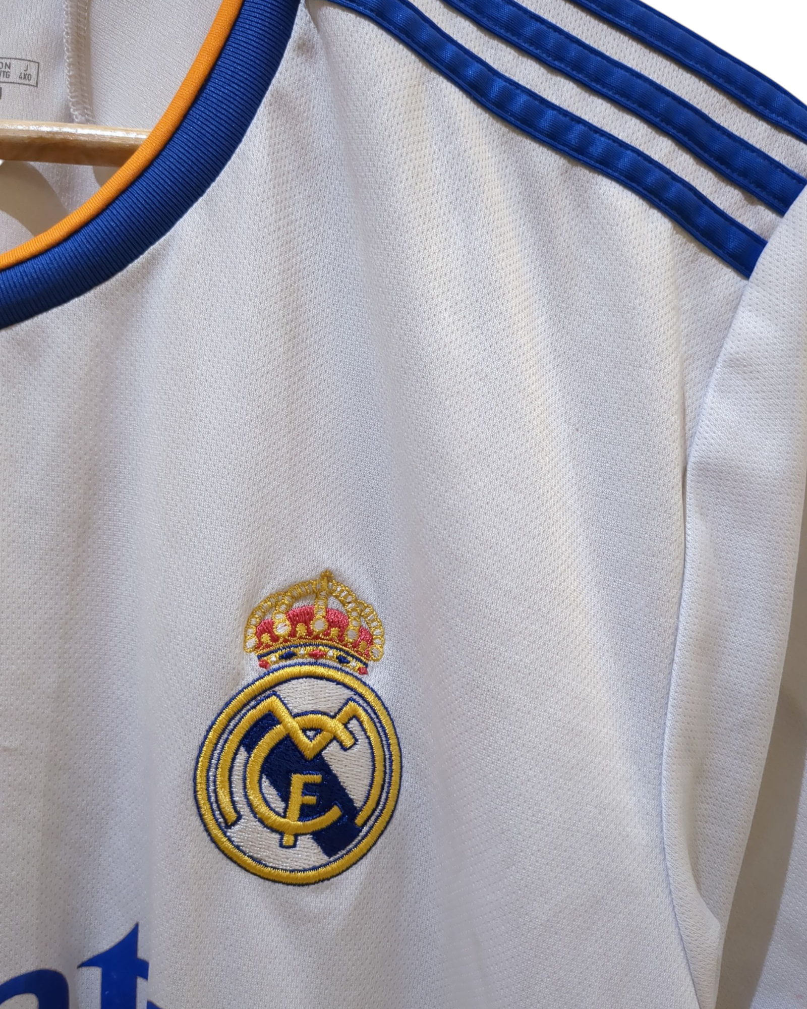 2021-22 Adidas Real Madrid Home Shirt - (XL)