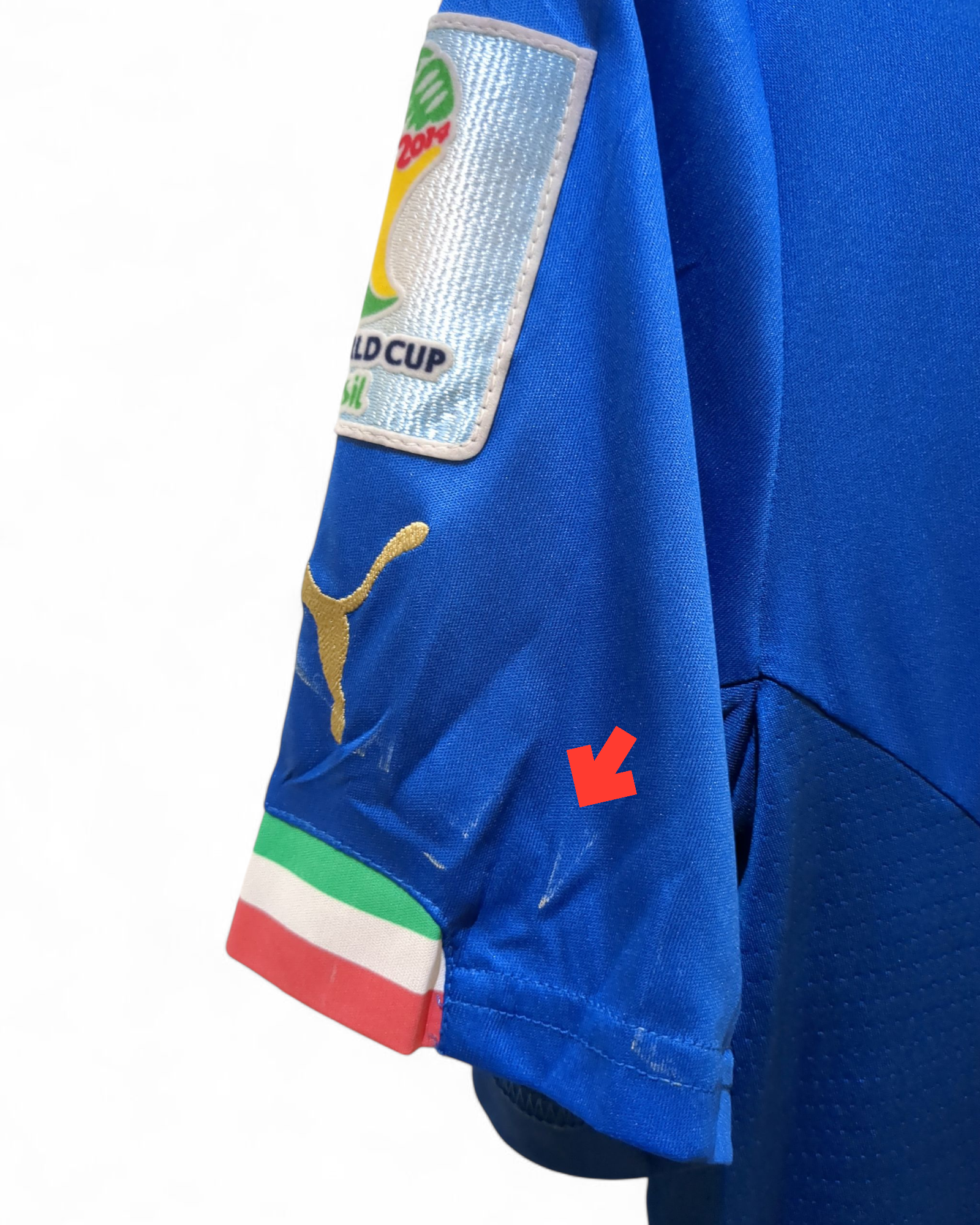 2014-15 Italy Home Shirt #21 Pirlo - (M)