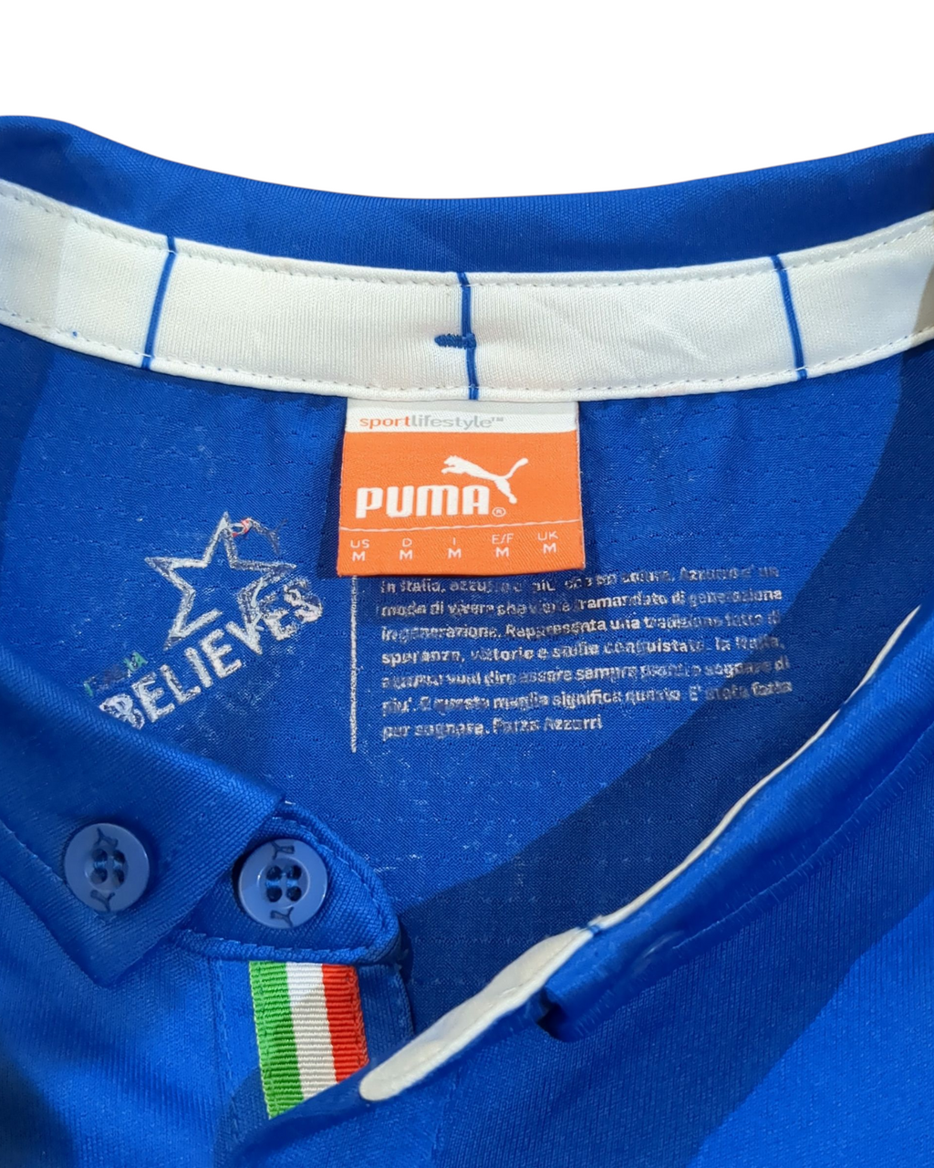 2014-15 Italy Home Shirt #21 Pirlo - (M)